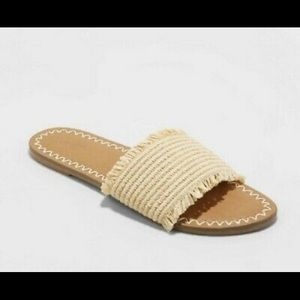 Universal Thread Woven Slide Sandals